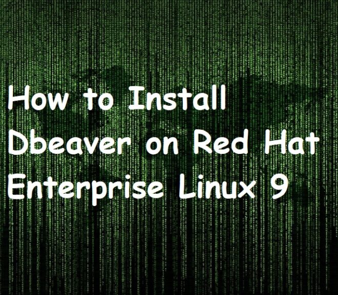How to Install Dbeaver on Red Hat Enterprise Linux 9