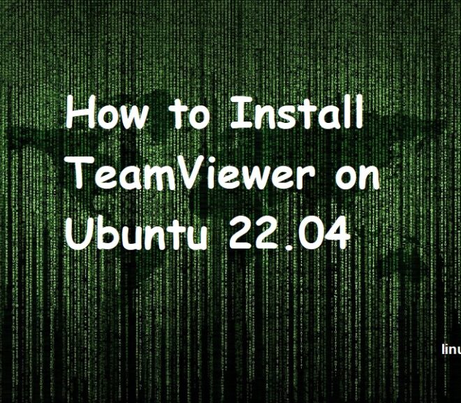 How to Install TeamViewer on Ubuntu 22.04