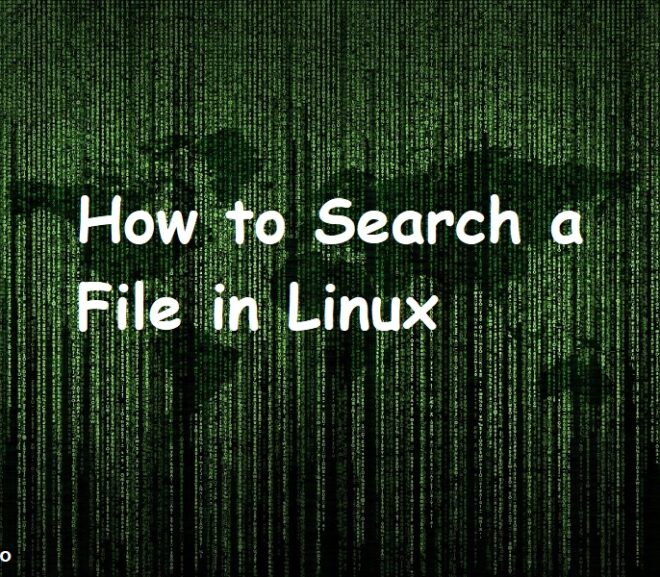 How to Search a File in Linux