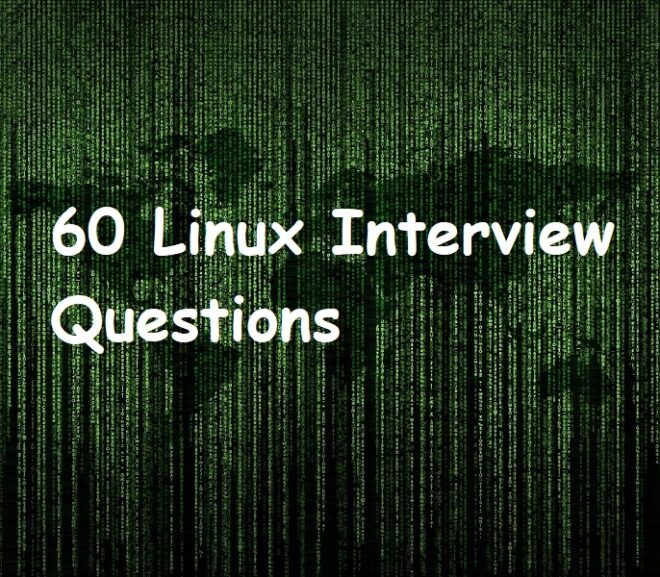 60 Linux Interview Questions