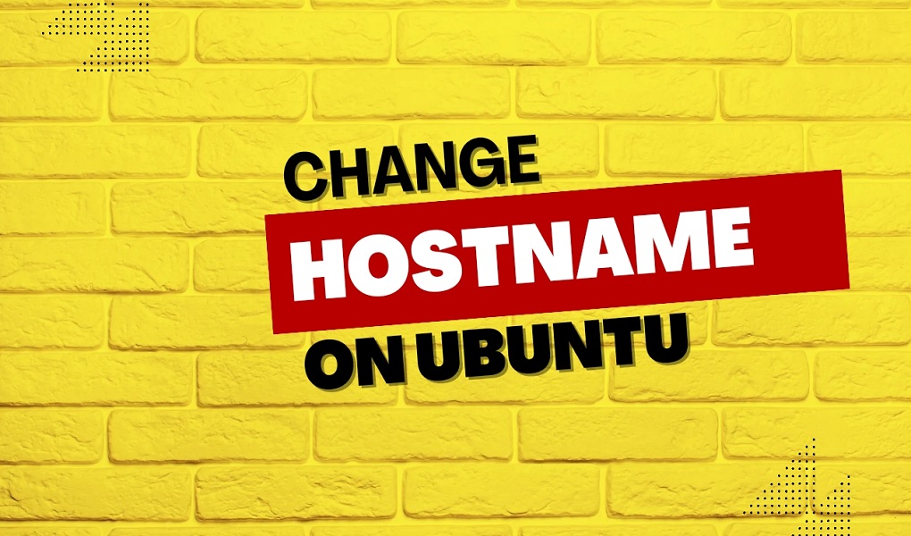 change hostname in ubuntu