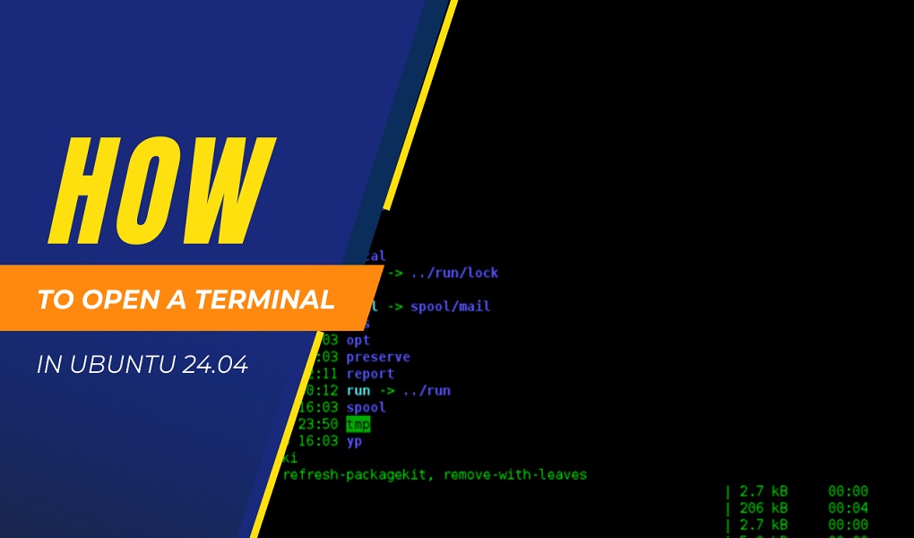 How to Open a Terminal in Ubuntu 24.04