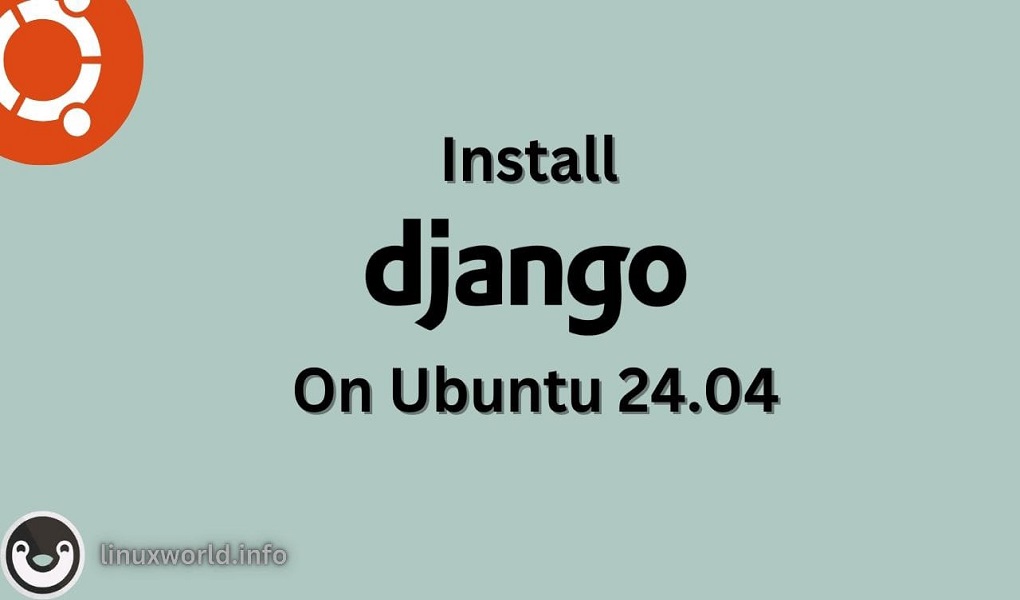 Install django on ubuntu 24.04