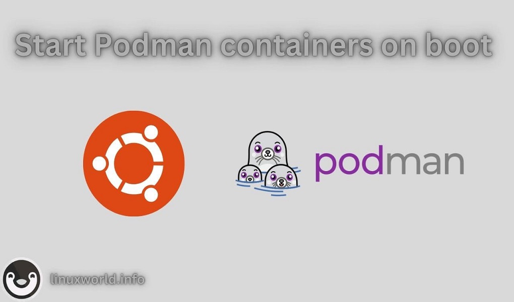 Start Podman containers on boot